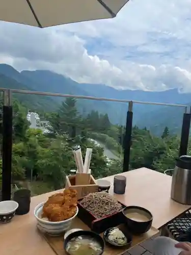 三峯神社の食事