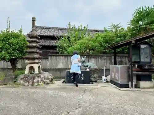 医王山 明光寺の手水