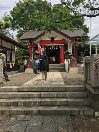 元郷氷川神社の本殿