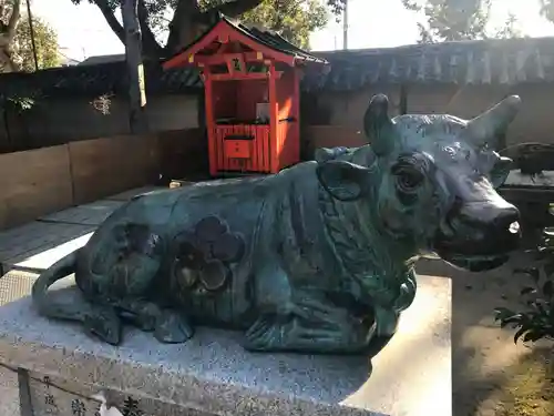 片埜神社の狛犬