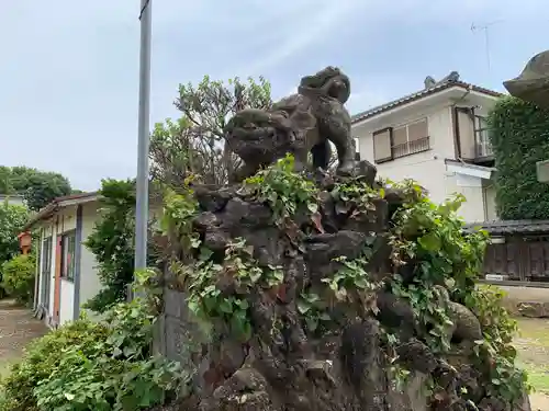 境香取神社の狛犬