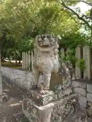 一岡神社の狛犬