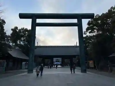靖國神社の鳥居
