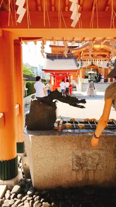 水天宮の手水舎