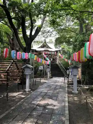 白旗神社のお祭り