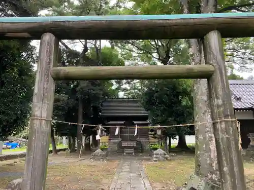 箱田神社の鳥居