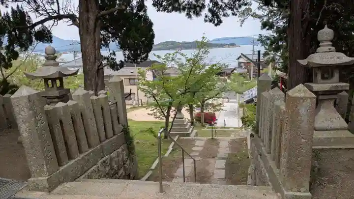 鹿島神社の景色