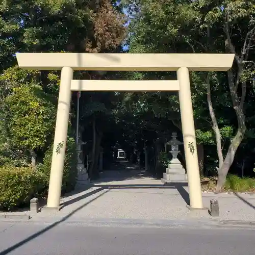 鵜川原神社の鳥居