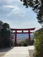 甲八幡神社の鳥居