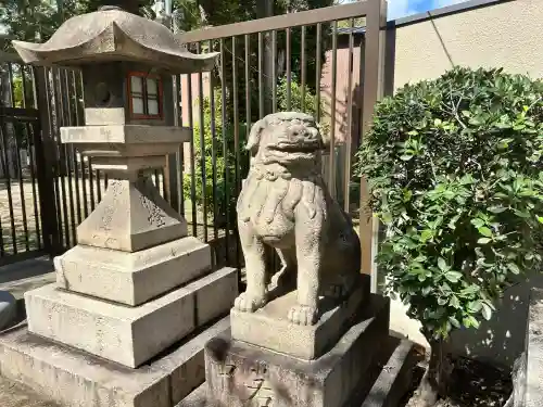 大江神社の狛犬