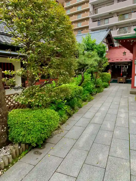 仙台大神宮の庭園