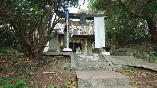 見上神社の鳥居