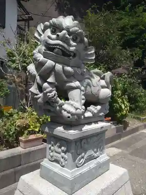 歓喜神社の狛犬