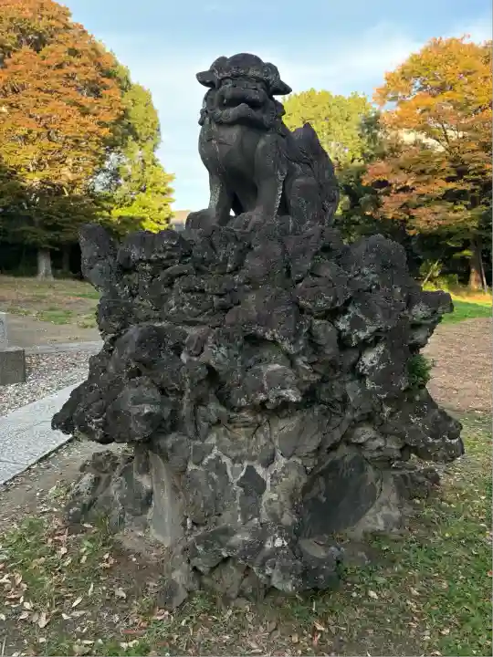 船堀日枝神社の狛犬