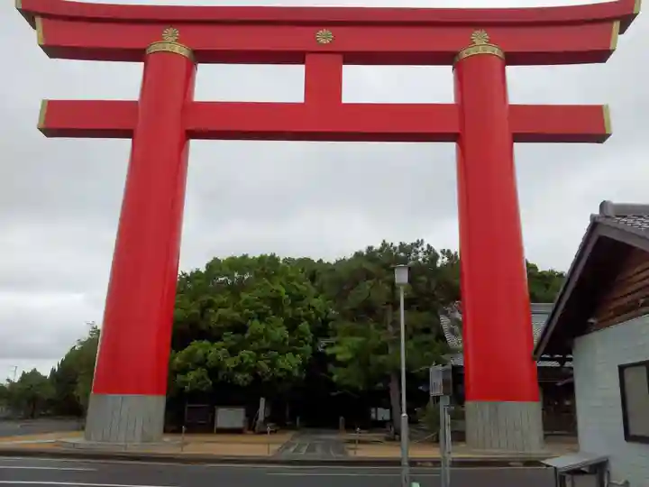 自凝島神社の鳥居