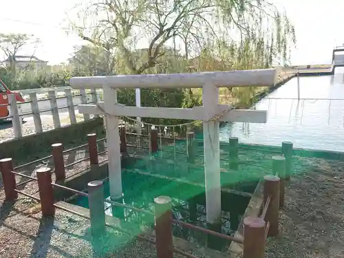 息栖神社の鳥居