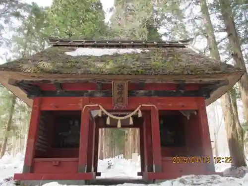 戸隠神社奥社の建物その他