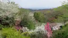 倶利迦羅不動寺山頂本堂の景色