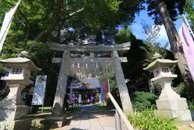 鏡石鹿嶋神社 ＊安産・開運・勝利の神さま＊の鳥居