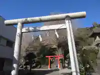 雷神社の鳥居
