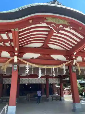 越ヶ谷久伊豆神社の本殿・本堂