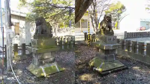 南幌神社の狛犬