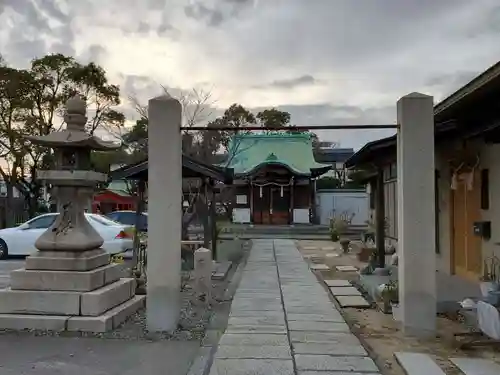 兵庫住吉神社の鳥居