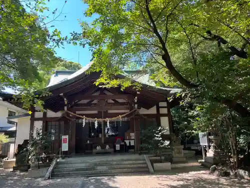 萱津神社の本殿・本堂