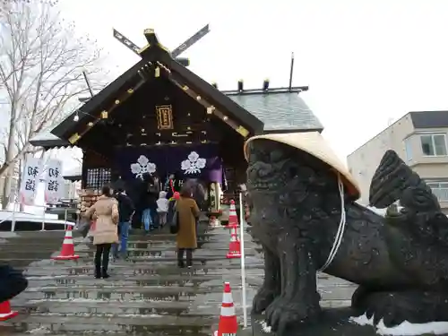 札幌諏訪神社の初詣
