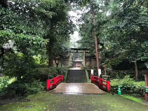 武蔵二宮 金鑚神社の鳥居