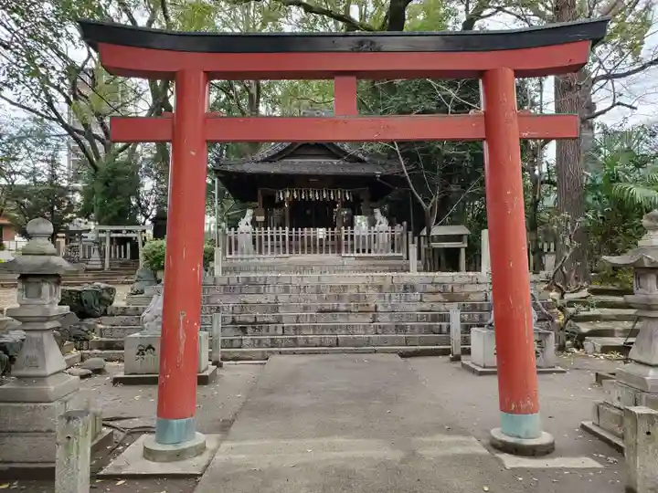 白山神社(大須白山神社)の鳥居