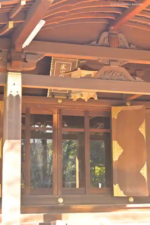 渋谷氷川神社の本殿・本堂