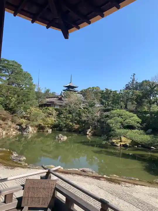 仁和寺の庭園