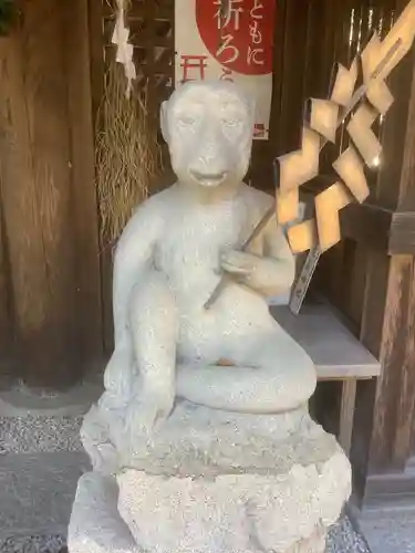 不乗森神社の狛犬