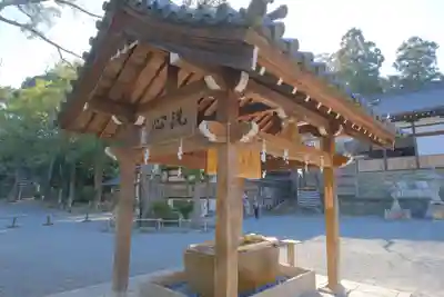 伊太祁曽神社の手水舎