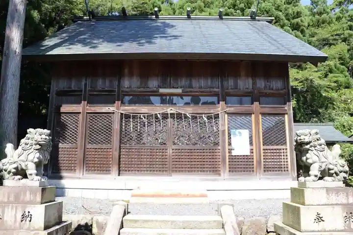 神明神社(西浅井町山門)の本殿・本堂