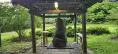 安久津八幡神社の手水