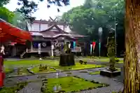尻岸内八幡神社の景色