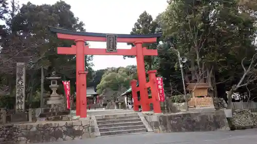 龍田大社の鳥居