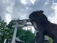 總社大神宮の狛犬