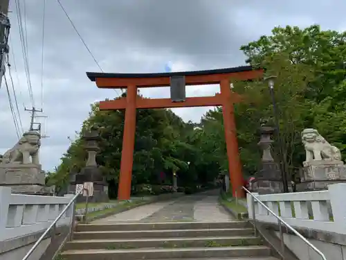 稲毛浅間神社の鳥居