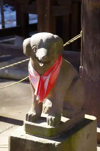 高水山常福院の狛犬