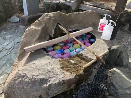 王子神社の手水