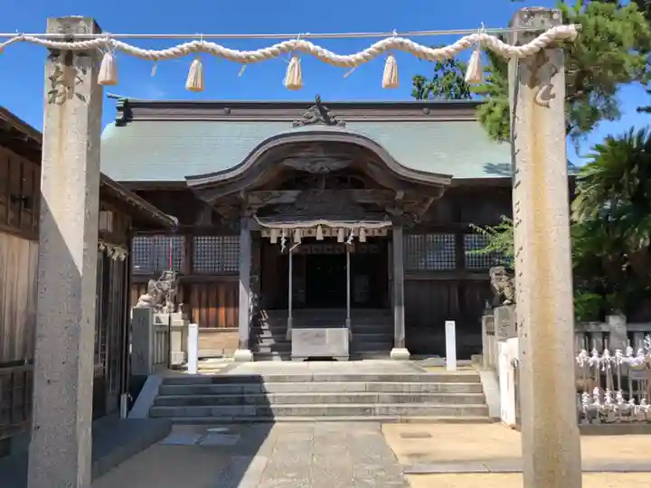 四所神社の本殿・本堂