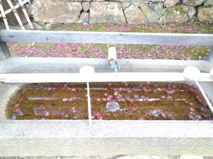 法輪寺の手水舎