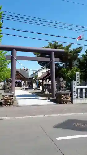 札幌村神社の鳥居