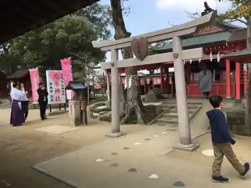 水田天満宮の鳥居