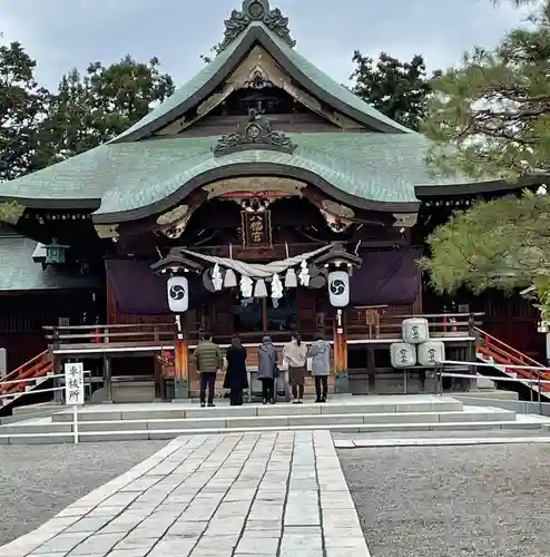 五泉八幡宮の本殿