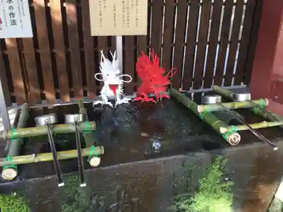 伊豆山神社の手水舎