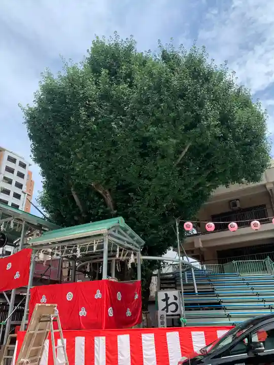 櫛田神社の自然